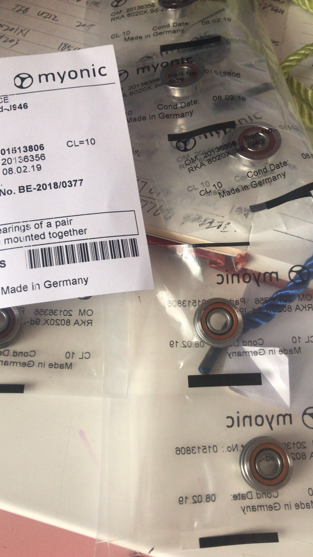 Myonic RKA8020X.9D軸承 Myonic RKA8020X.9D軸承