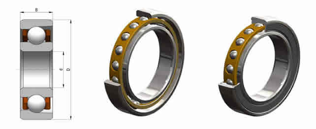 德國HQW角接觸球軸承C30X2902HVVY971圖紙